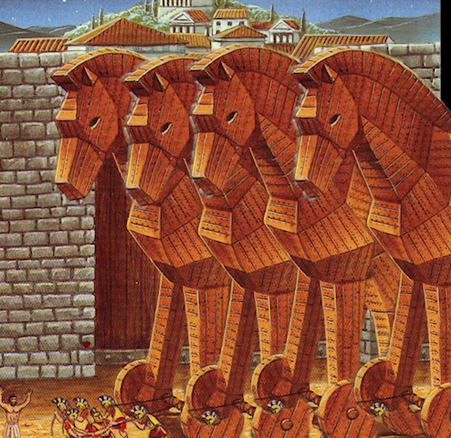 Известная легенда о троянском коне в России повторяется как многоголовая гидра или стадо троянских коней: одну голову срубают, вместо нее вырастают три...