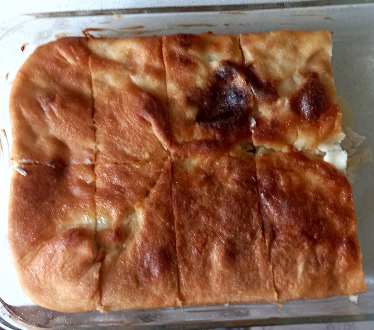 Пирог с курицей и картошкой!