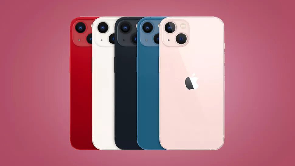iPhone 13 разных цветов