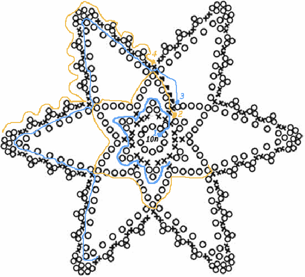 61 схема вязаных снежинок: украшаем дом к новогодним праздникам
