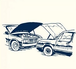 Шаг 1: припаркуйте автомобиль-донор и автомобиль-акцептор нос к носу или бок-о-бок в одном направлении. Убедитесь, что автомобили не соприкасаются друг с другом ни непосредственно, ни через какой-либо проводник, который может повредить один из автомобилей коротким замыканием. Заглушите двигатель у автомобиля-донора, и в обоих автомобилях выключите максимально всё электрооборудование (особенно, фары).
