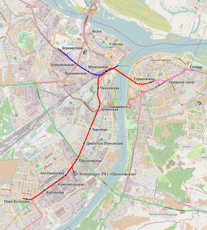 Нижегородское метро проект