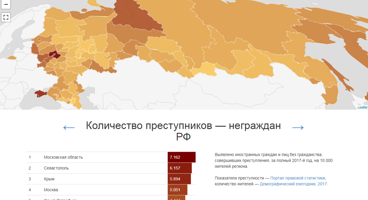 Карты регионов привязанные