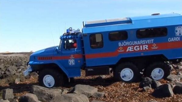 Служба спасения Исландии.