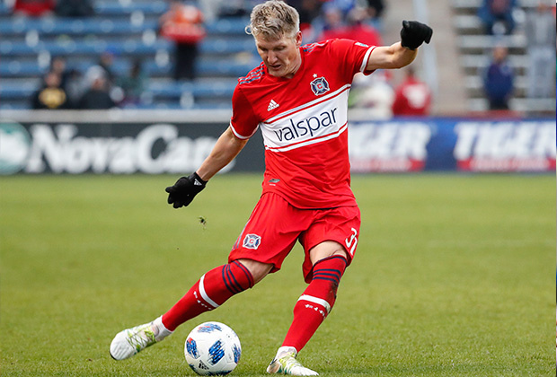 Бастиан Швайнштайгер с 2017-го играет за «Чикаго Файр»Фото: Kamil Krzaczynski / AP