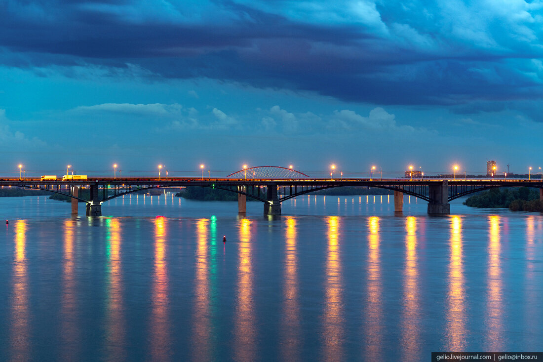 Новосибирск фото набережной