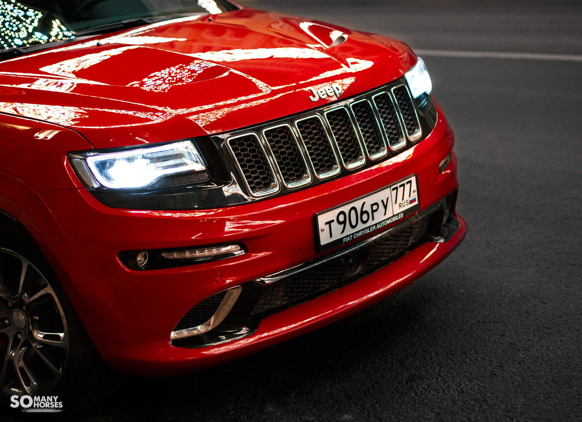 Тест-драйв Jeep Grand Cherokee SRT8. Видео | Somanyhorses | Дзен