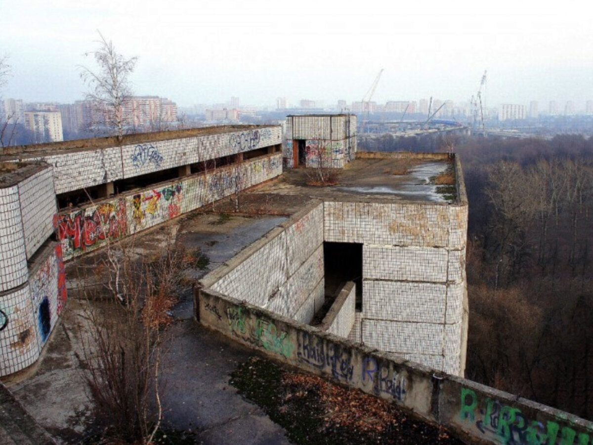 заброшенные здания москва