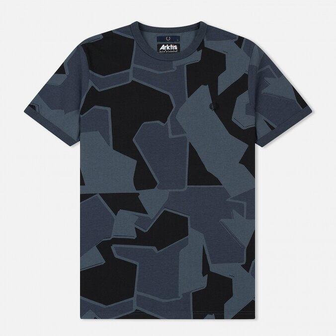 Fred Perry Ringer Arktis Airforce Camo BRANDSHOP