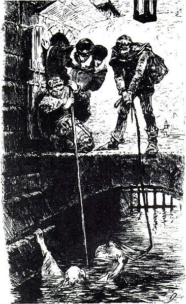 Г. Франц. Испытание водой. 1878