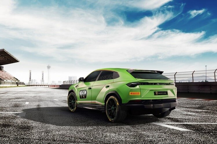 Новый раллийный Lamborghini Urus