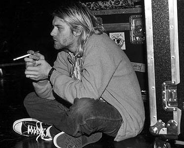 Очки Kurt Cobain черно-желтая шашка