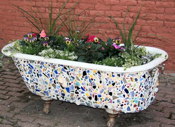 Цветочная клумба