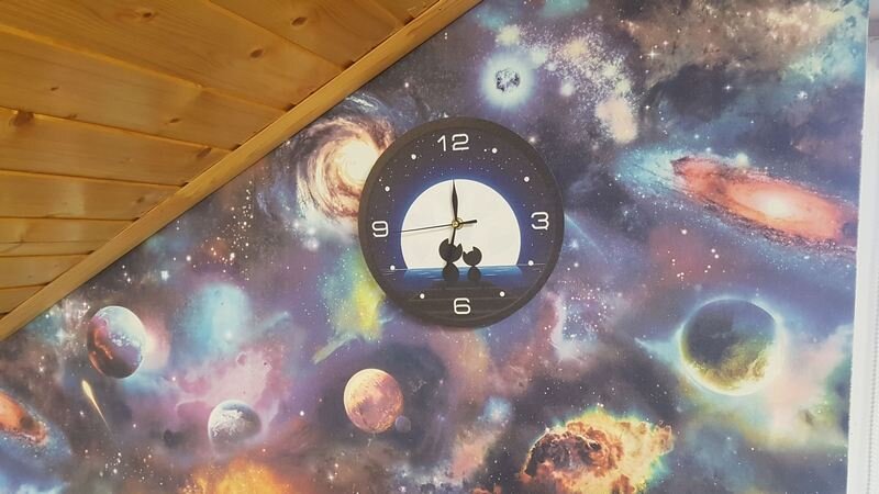 Обои в детской. Стыков не видно