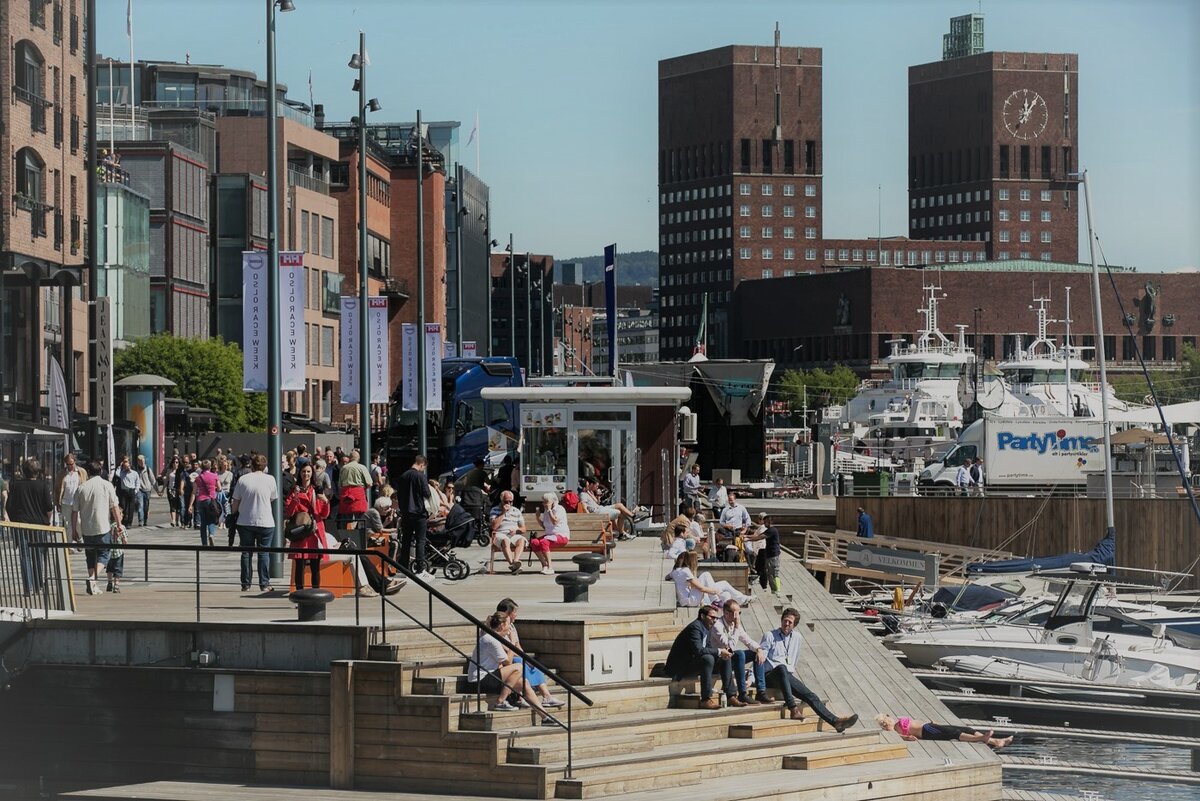                                                                                 Норвегия. Осло.