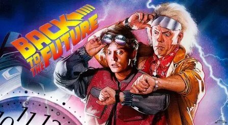 
«Назад в будущее» (Back to the Future) — научно-фантастический фильм в трёх частях о путешествиях во времени, описывающий альтернативные реальности маленького американского городка Хилл-Вэлли и нескольких проживающих там семей, поставленный режиссёром Робертом Земекисом и спродюсированный Стивеном Спилбергом, Фрэнком Маршаллом и Кэтлин Кеннеди. Первый фильм вышел в 1985 году в кинотеатрах Соединённых Штатов и Канады. 
