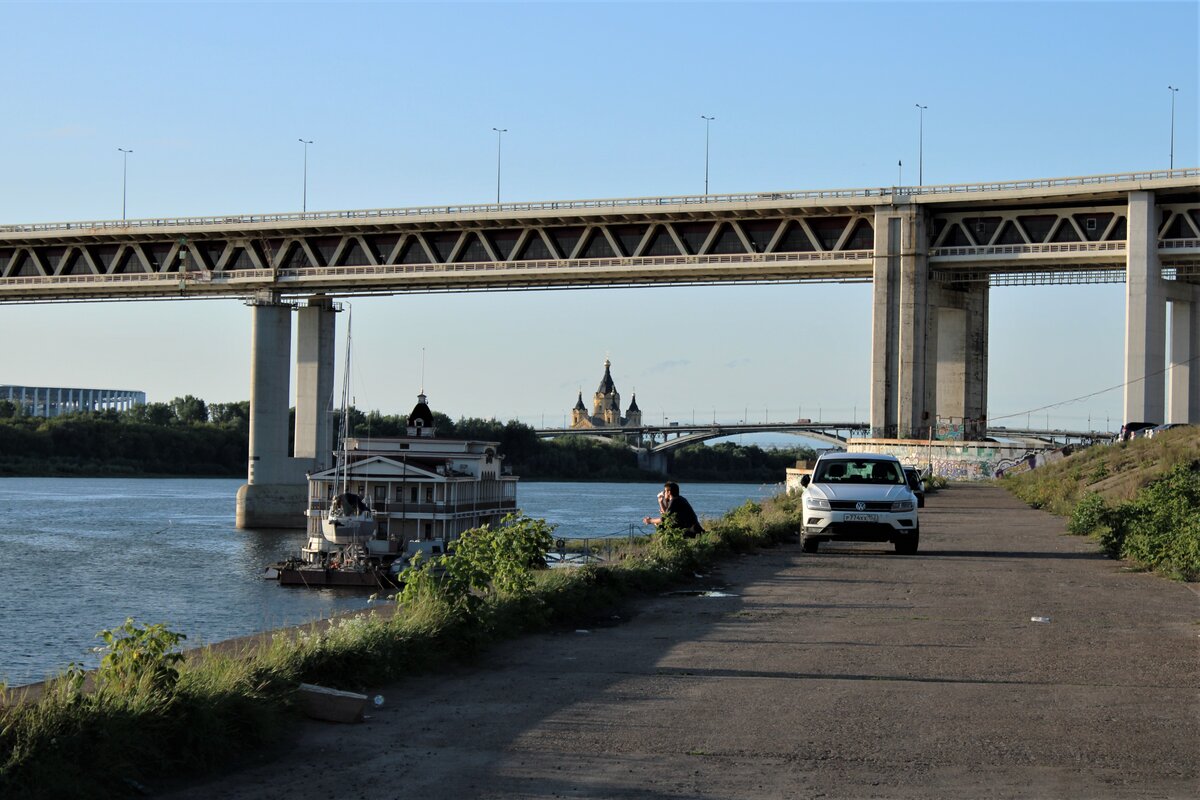 Фото метромоста в нижнем новгороде