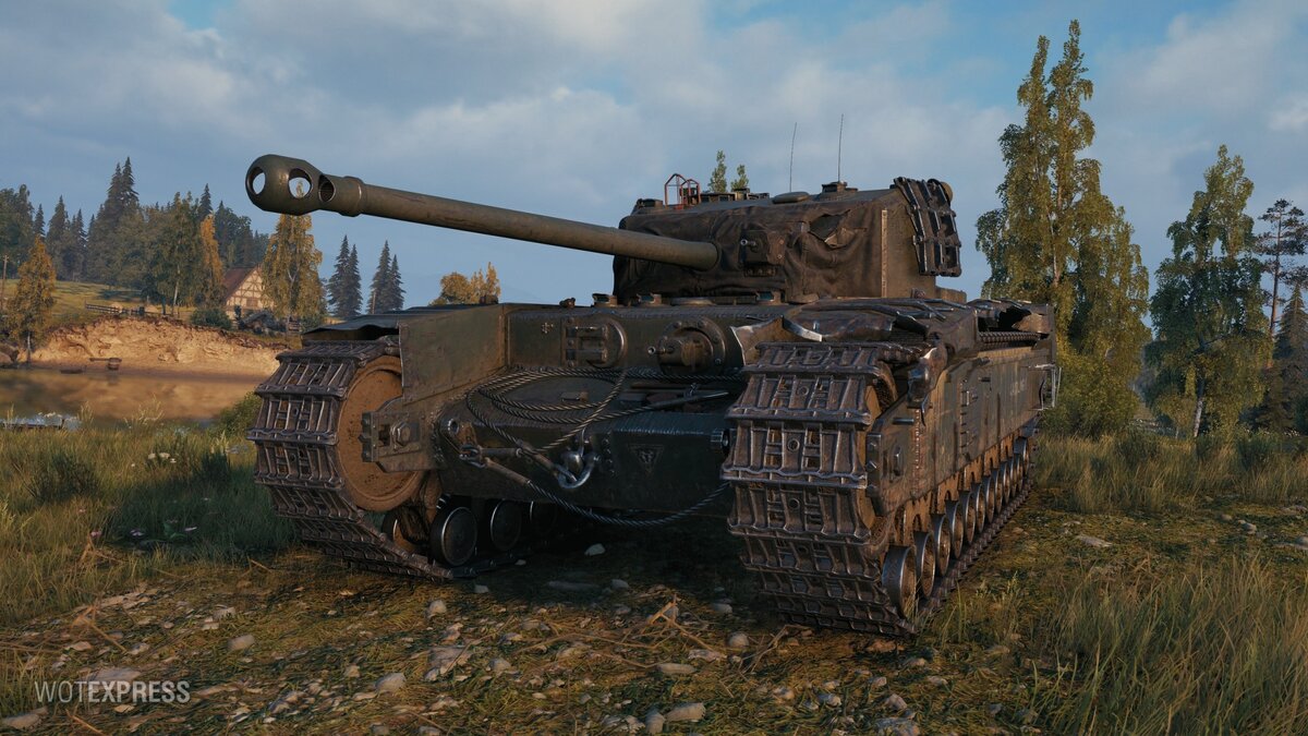 3D-стиль «Игрушки Хобарта» для A43 Black Prince в World of Tanks | WOT  Express | Дзен