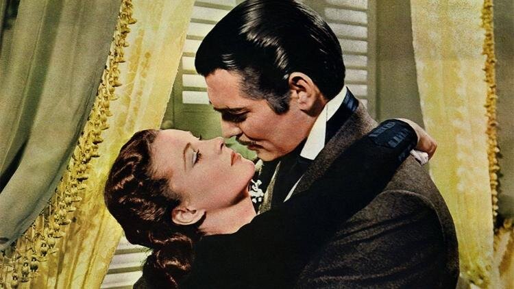 Кадр из фильма "Унесенные ветром"