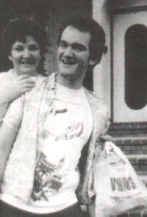 Тарантино с мамой