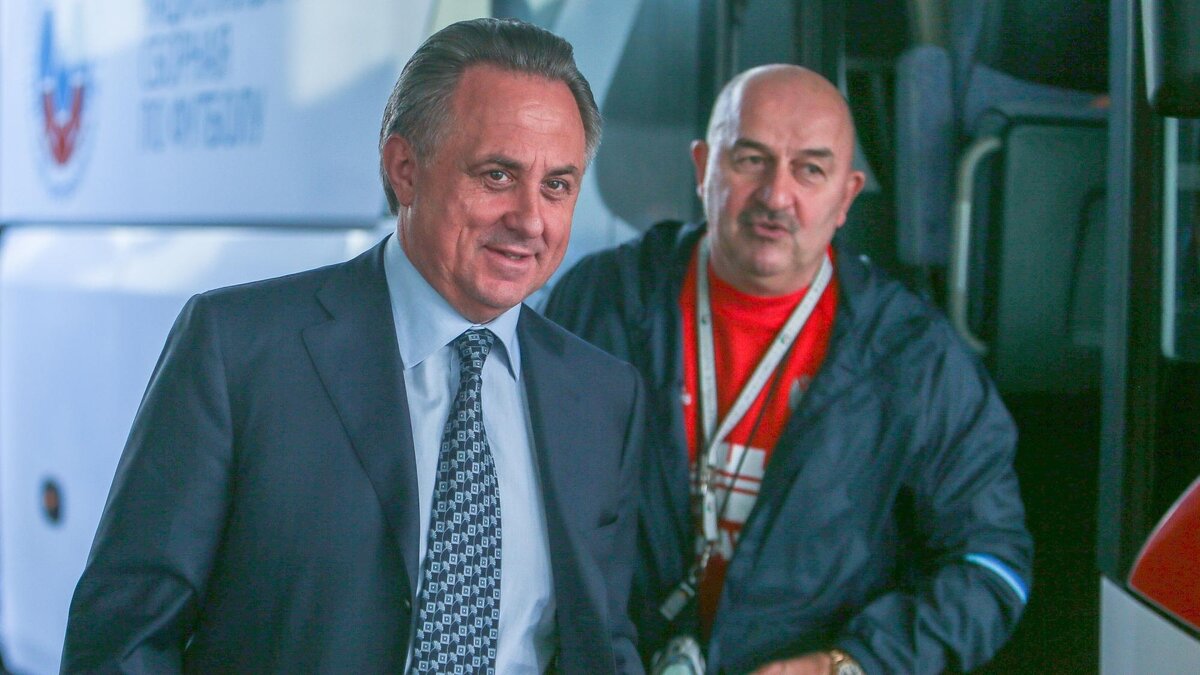 Виталий Мутко и Станислав Черчесов
