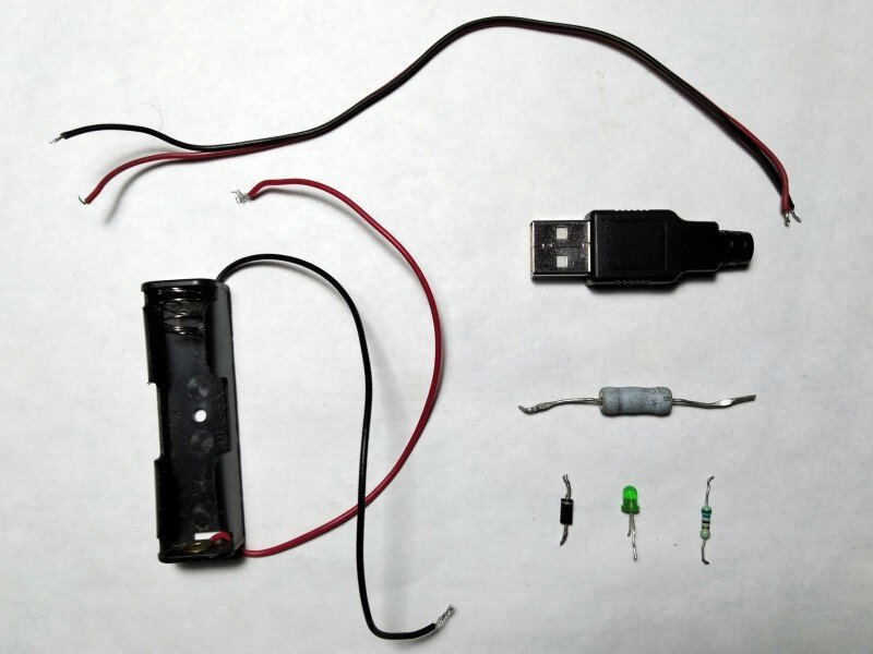 компоненты для самодельного зарядного устройства