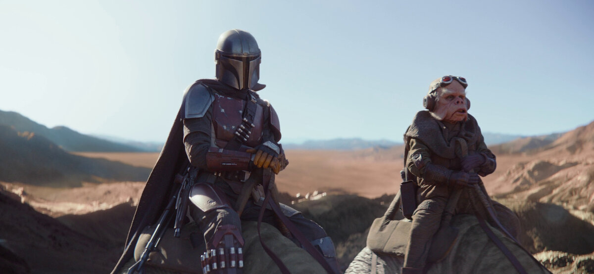 Мандалорец и фермер Куиил