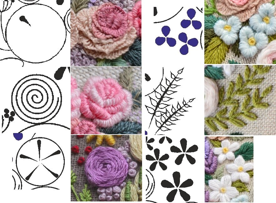 Примеры исполнения элементов