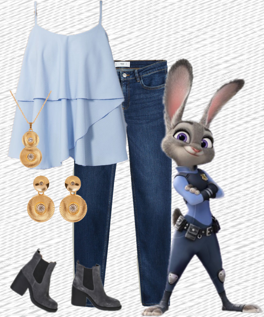 Первый образ Джуди Хопс. Фото автора