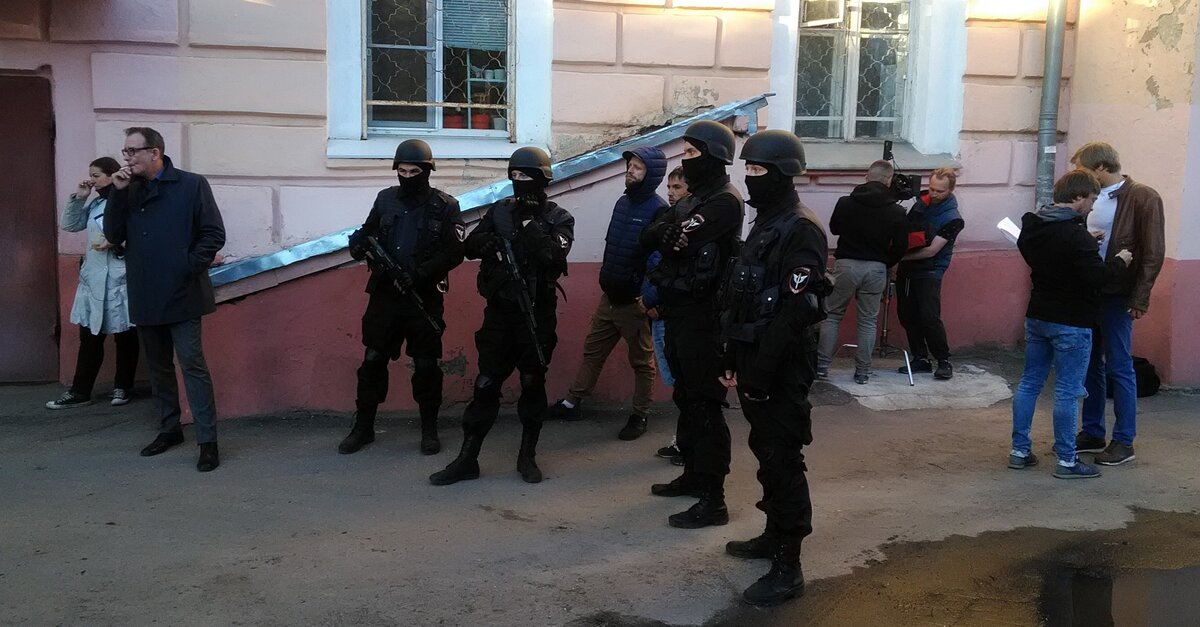 Спецназ в кадре - массовка