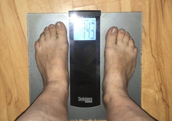 Вес чуть подрос после голодовки, но я не унываю....  Кто ищет, тот всегда найдёт...решение. 