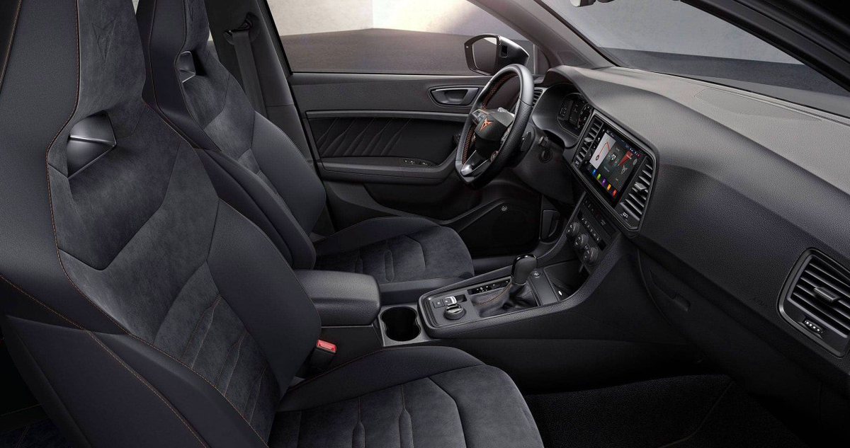 Салон Cupra Ateca(фото из интернета)