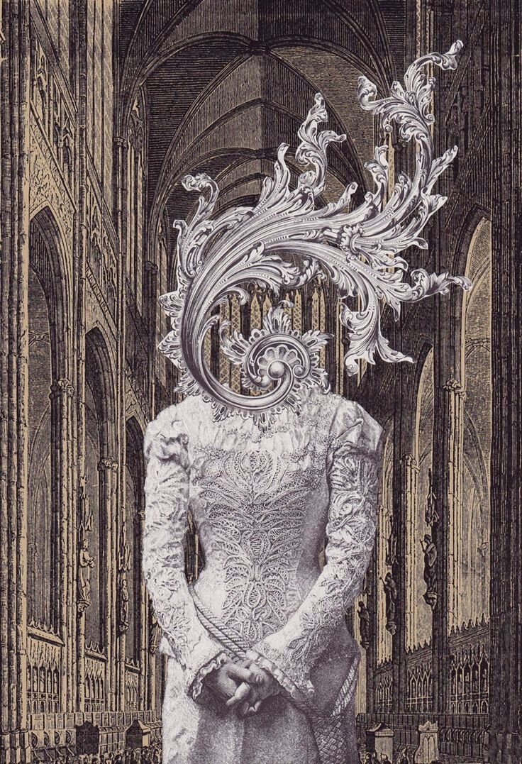 Коллаж Макса Эрнста. Взято с сайта Пинтерест