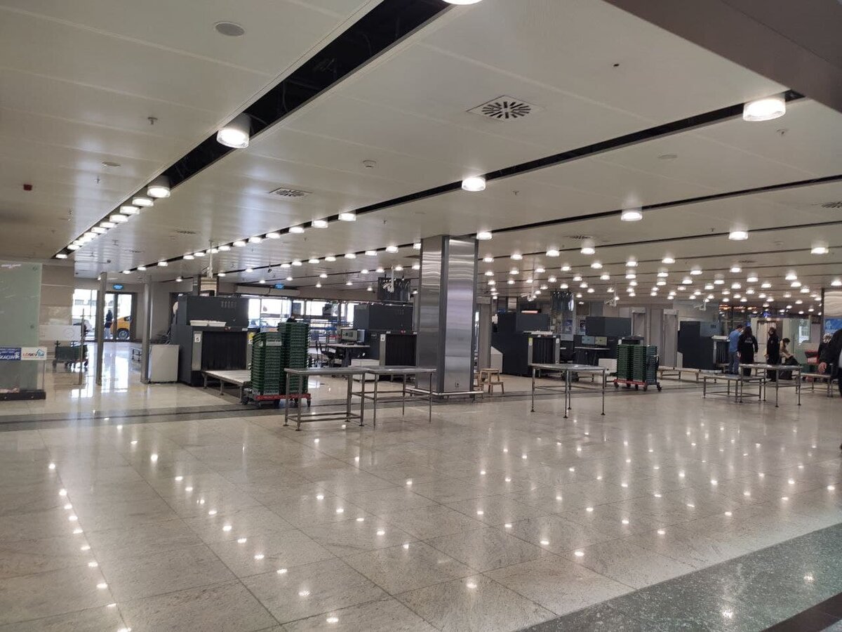 на досмотр - пусто