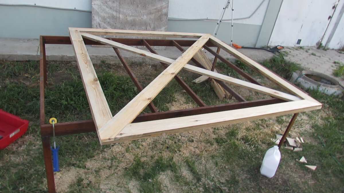 Готовая створка в сборе