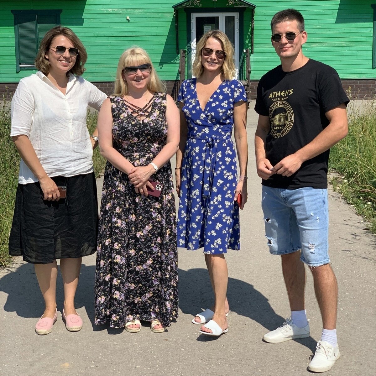 Юлия Высоцкая в Городецкой сыроварне Курцево