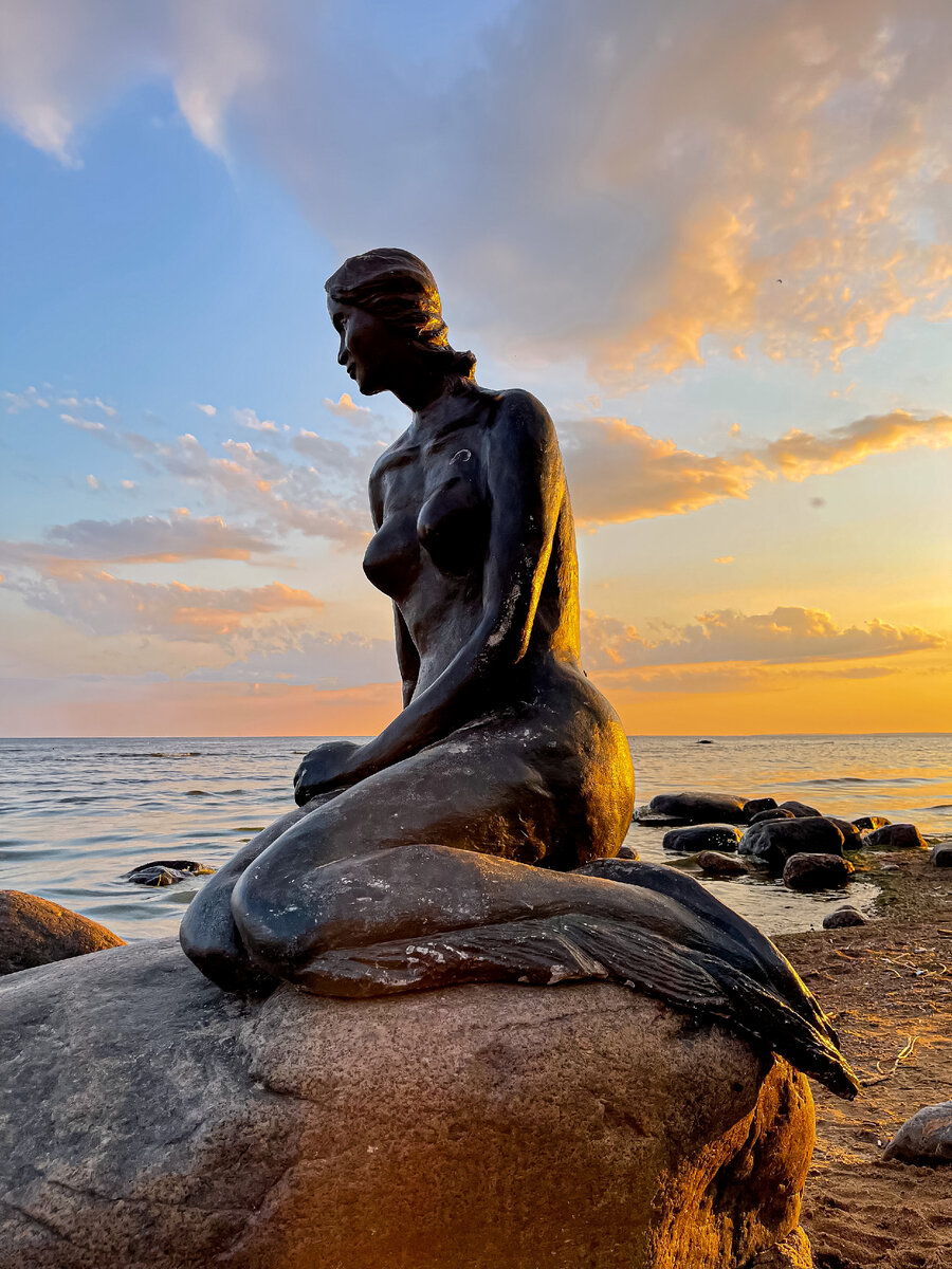 Русалка на Финском заливе. Фото автора