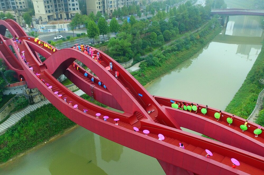 Самые необычные мосты в китае