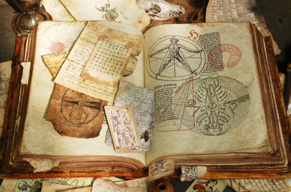 Небольшой рисунок в старинной книге