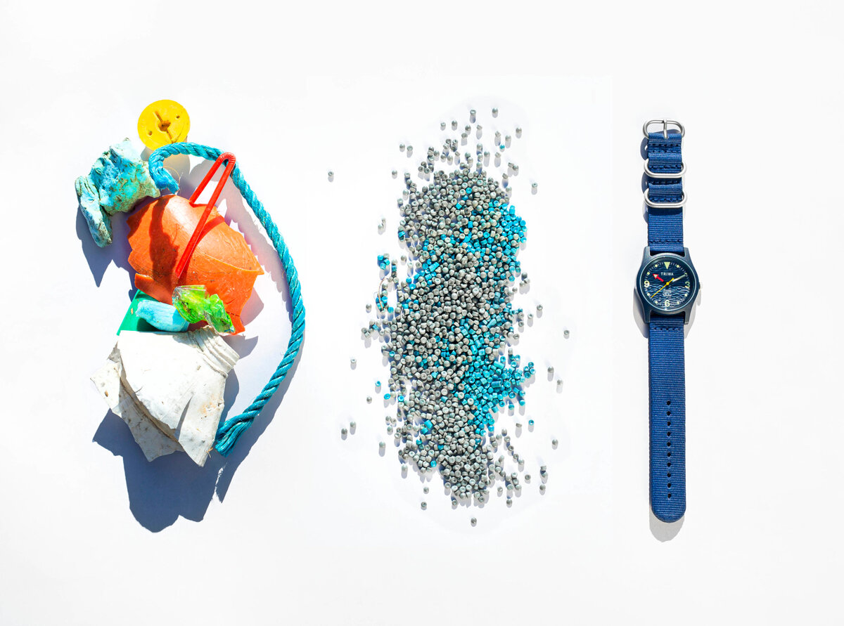 Пример того, как платик и прочий мусор превращаются в новенькие часы