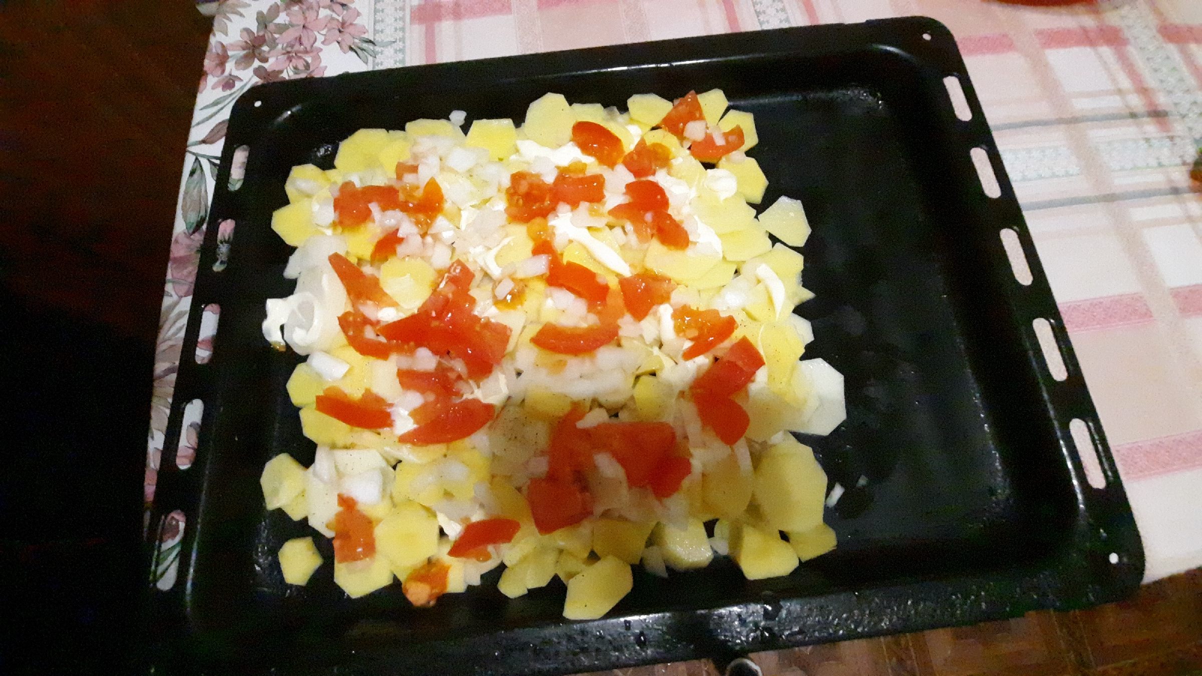 Рыба с картофелем в духовке, вкусно и сытно7