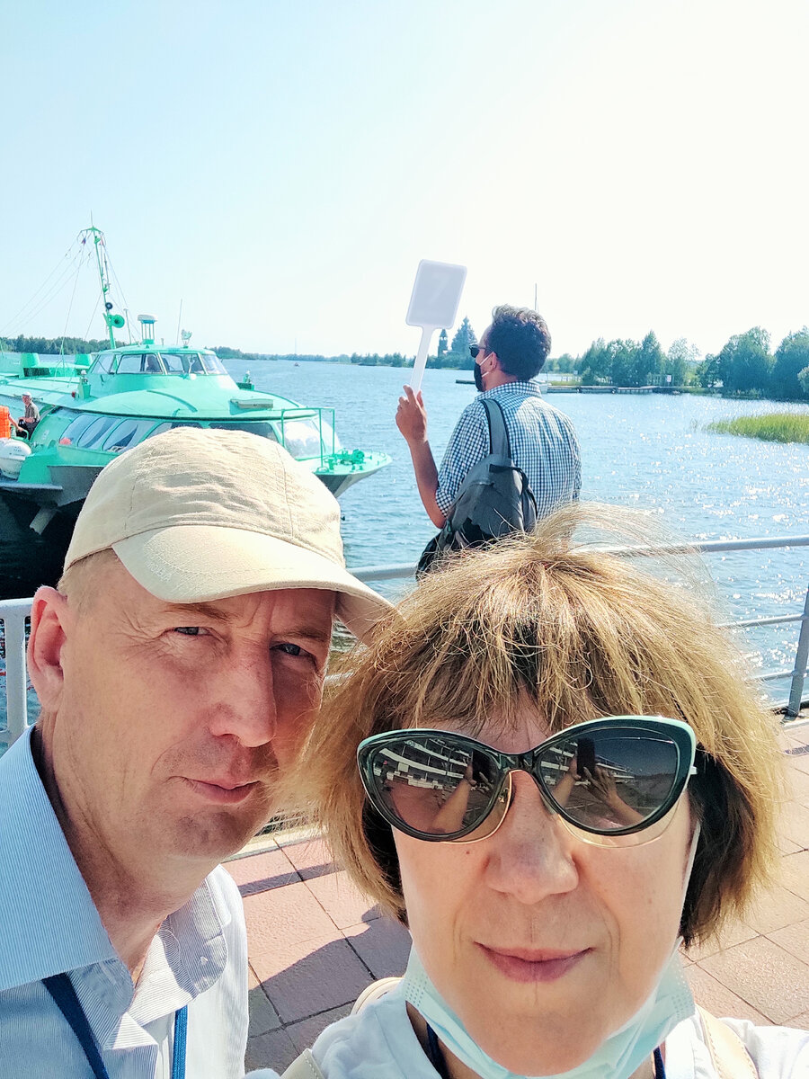 Причал острова Кижи.