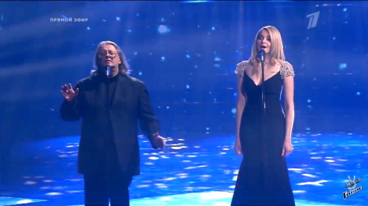 Скрин сделан автором из финального ролика шоу Голос 