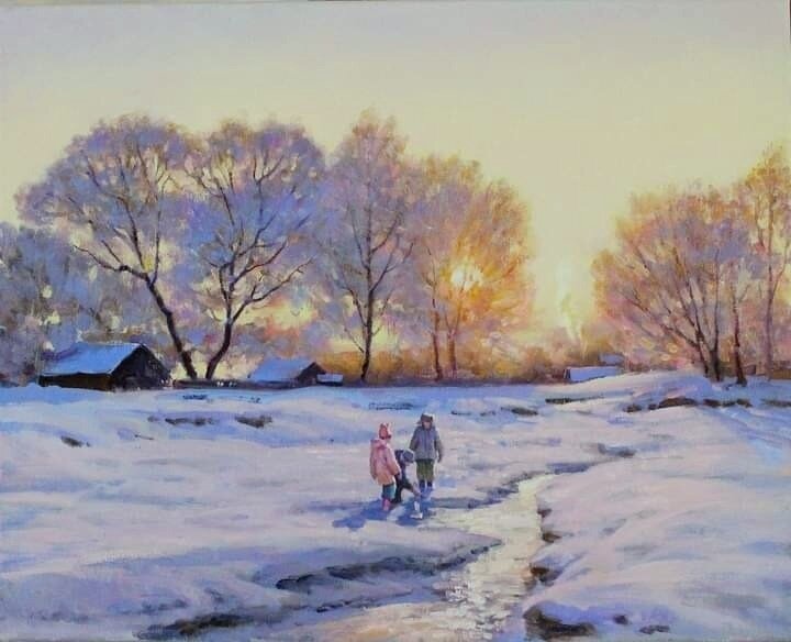 "Кораблик" Холст, масло. 2020 год