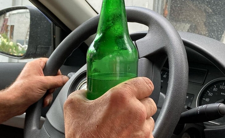    Курской области задержали 5 пьяных автомобилистов