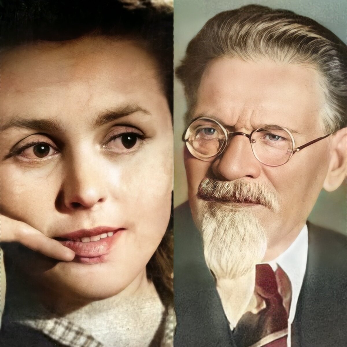 Валентина (Алла) Караваева / М. И. Калинин