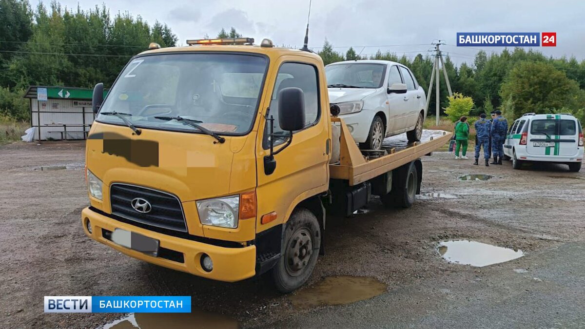    В Башкирии 22-летний водитель "Лады Гранты" накопил более 300 нарушений ПДД