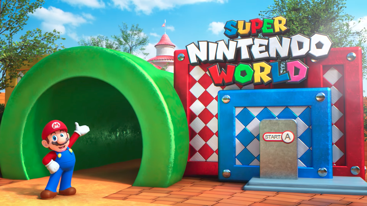 Парк развлечений Super Nintendo World уже строится | pro-gamer.org | Дзен