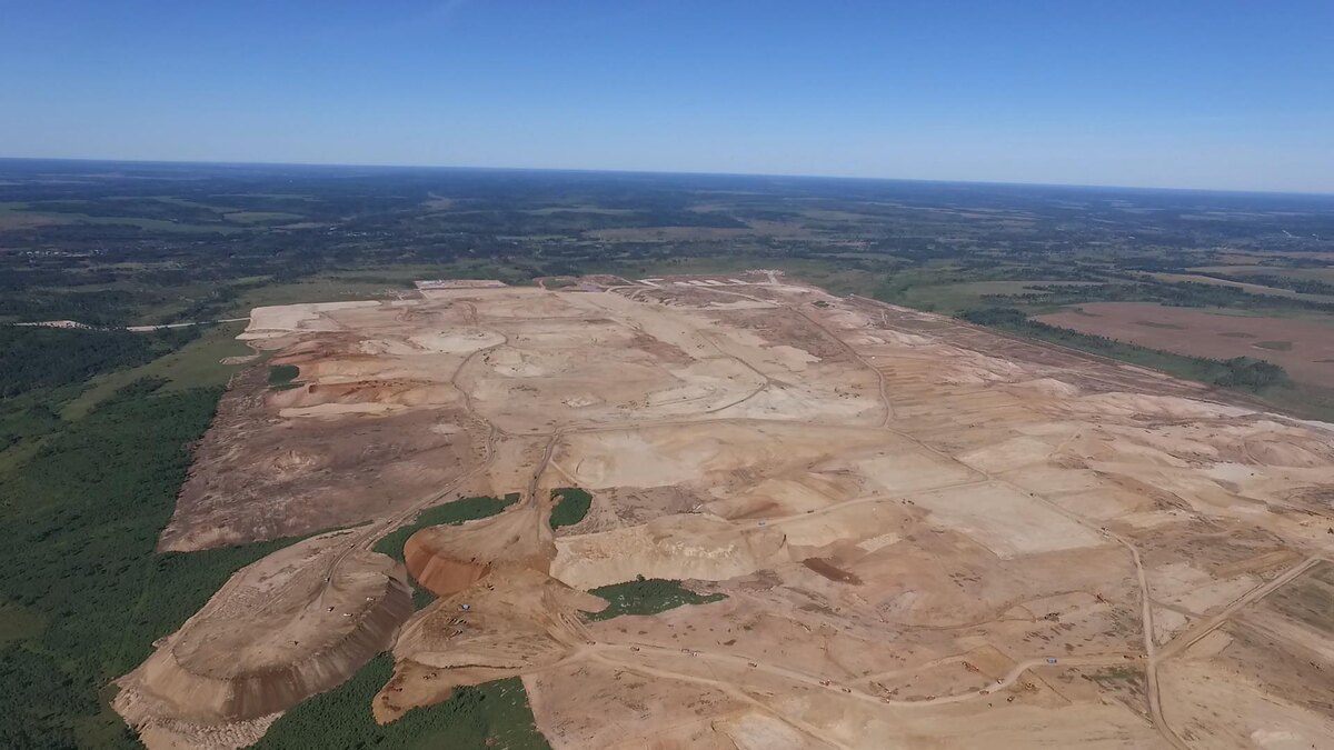 Площадка Амурского газоперерабатывающего завода