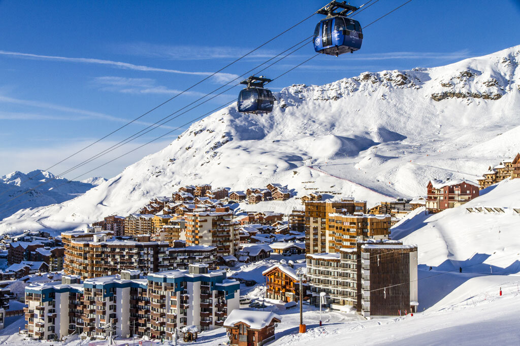 Val Thorens горнолыжный курорт. Курорт Валь Торанс во Франции. Три Долины Валь Торанс. Три Долины (les trois Vallées), Франция.